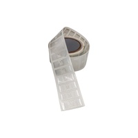 Etiquetas RFID UHF Flexibles de 44*18mm con Chip IC para Comercio Inteligente, Sistema EAS de 860-960MHz, Etiqueta Antirrobo para Inventario de Almacén