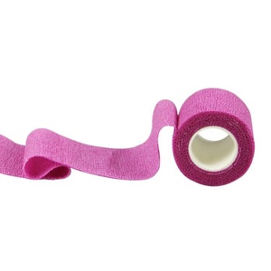 Échantillon gratuit d'empreinte de patte d'enveloppe vétérinaire élastique médicale bandage auto-adhésif avec tissu non tissé pour vétérinaire chien cheval - Product Image 5