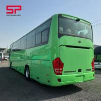 Autocar de tourisme de luxe d'occasion 6122 diesel, moteur Weichai, conduite à gauche, porte battante, 50 places, 90% neuf, à vendre à prix réduit