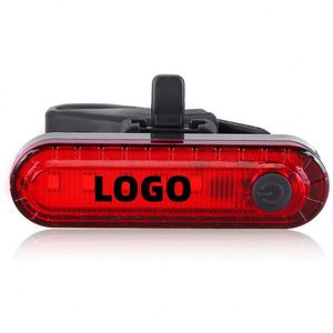 High Brightness COB LED Rear Bike <b>Light</b> Custom Logo 4 Modes <b>USB</b> <b>Rechargeable</b> Promotional Gift Reusable Cycling Safety Lamp - Product Image 1