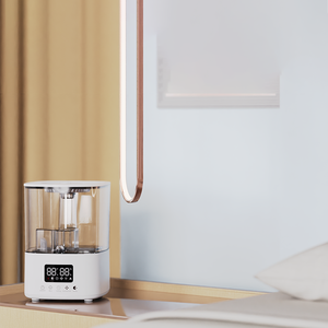 4L Nuevo diseño Electrodoméstico Smart Wifi Tuya Google Alex Agua de llenado superior H2O Difusor de <span class=keywords><strong>aroma</strong></span> Aceite esencial Humidificador de hospital - Product Image 6