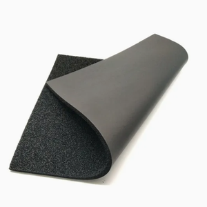 Ruidi znd 6x6x 1/8 inch đen cao su cách nhiệt hấp thụ sốc giảm xóc khối Pad bề mặt nhẵn - Product Image 4