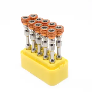 high quality S2 Material Double Ends PH2 Screwdriver Bit Set with Magnetic Ring for Cordless Replace Bit