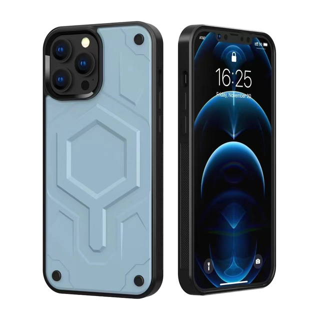 2026 Business Design Luxury Magnetic Mobile Phone Protective Back Cover for 16 15 14 13