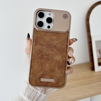 Logo personnalisable élégant portefeuille à la mode étui à rabat pour téléphones mobiles étanche PC couverture Compatible 14 Pro