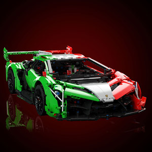 Modèle de voiture de sport Lamborghini Veneno K Box 10222, blocs de construction, jouet d'assemblage pour adultes, plus de 800 pièces - Product Image 2