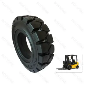 BOSTONE Factory Supply Quick Assembly Tire Forklift Truck Solid Tyre 600-9 650-10 700-12 815-15 by Best Quality