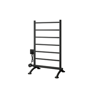 Toallero Eléctrico Independiente con Calefacción, <span class=keywords><strong>Secador</strong></span> <span class=keywords><strong>de</strong></span> <span class=keywords><strong>Toallas</strong></span> <span class=keywords><strong>de</strong></span> <span class=keywords><strong>Pie</strong></span> para Baño, 6/10 Barras - Product Image 2
