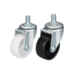 Swivel <b>Caster</b> 2 Inch Screw Threaded Stem Steel Polyurethane <b>Wheel</b> Furniture Industrial Easy Installation - Product Image 4
