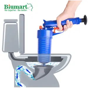 Biumart Air Pressure Toalete êmbolo doméstico Sink Pipe Clog Remover Multifunções Higiênico Dreno Limpador Para WC Desobstruído