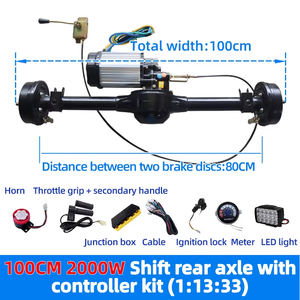 100cm 2000W DC BL Achteras Controller Kit 1 Ton voor 3-wiel motorfiets driewieler/3 wielen motorfiets achter/driewieler onderdelen - Product Image 2