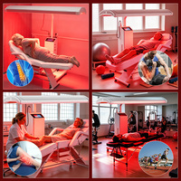 Cama de Terapia de Luz Roja Profesional de Doble Modo, Portátil, con Panel LED Silencioso de 660nm y 850nm para Clínicas de Estética Premium