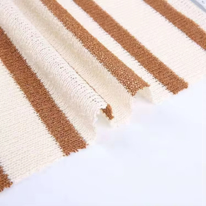 Hot bán không cách đều sọc kim sợi nhuộm Polyester sọc vải dệt kim cho quần áo - Product Image 3