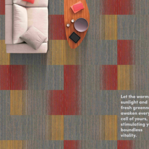 50x50cm Modular có thể tháo rời bán buôn fireproooof không thấm nước antifouling <span class=keywords><strong>Nylon</strong></span> PVC gạch thảm cho văn phòng khách sạn nơi thương mại - Product Image 4