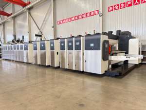 Комплексная линия для производства гофрокартона: флексопечать, слоттинг, ротационная высечка, фальцовка, склейка, обвязка (FFG) - Product Image 2