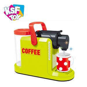Juego de Cocina de <span class=keywords><strong>Juguete</strong></span> Educativo para Niños, de Plástico, con Función de Luz e IC, con <span class=keywords><strong>Cafetera</strong></span> para Niños - Product Image 1