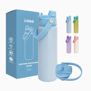 Custom logo Vacuum <b>Flask</b> 18oz 32oz 22oz 24oz 25oz Stainless Steel Double Wall Insulated Thermal Drinking Water Bottle - Product Image 1