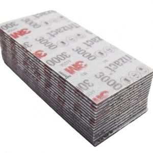 3M Trizact Hookit Foam papel de <span class=keywords><strong>lija</strong></span> cuadrado esponja papel de <span class=keywords><strong>lija</strong></span> 3000/5000 granos <span class=keywords><strong>para</strong></span> lijadoras orbitales aleatorias - Product Image 6