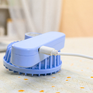 Portable Handheld <b>Mini</b> <b>Fan</b> Foldable Rechargeable <b>Usb</b> Charging 5V DC Motor Button Control Travel Pocket <b>Fan</b> - Product Image 3