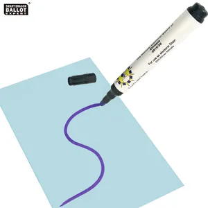 투표 스킨 마커 펜 UV 마커 펜 샤피 마커 형광펜