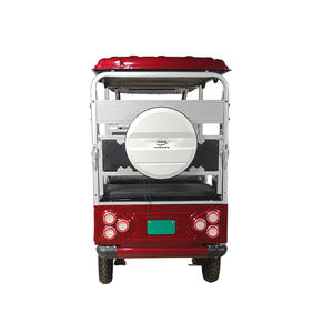 2024 venta al por mayor Taxi eléctrico Rickshaw bicicleta de tres ruedas con pilas para pasajeros bicicleta <span class=keywords><strong>solar</strong></span> de buena calidad - Product Image 3