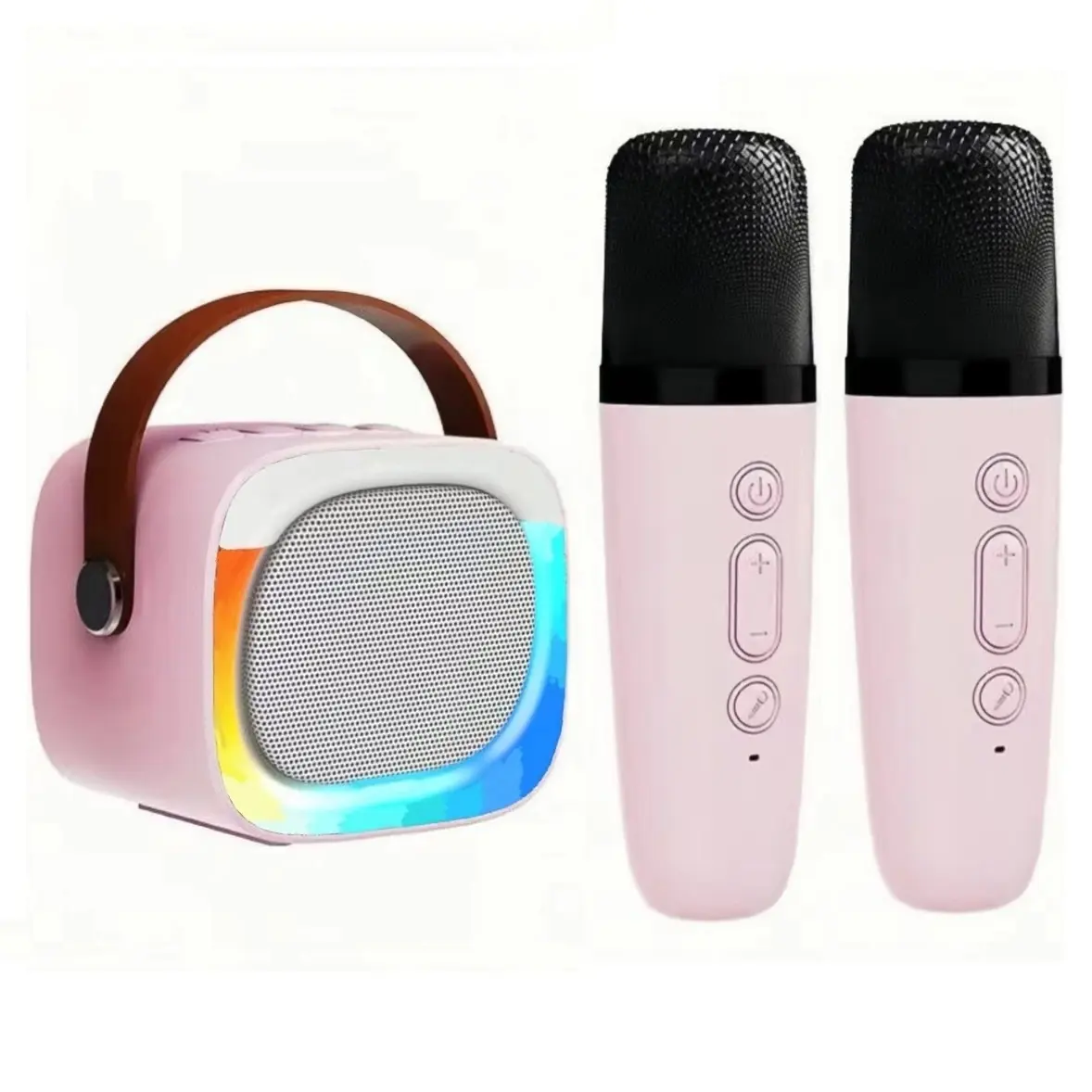 Di động thông minh không dây bluetooth microlab loa rạp hát tại nhà Karaoke loa với Micro không dây BT loa cho ca hát