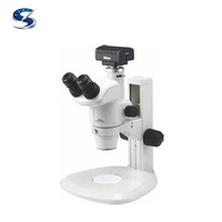 Microscope stéréo SMZ745/745T avec éclairage LED, indice de protection IP53, garantie 1 an pour applications industrielles et biomédicales