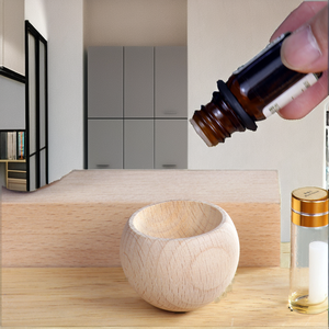 Difusor de Madera de Haya Personalizable, Difusor de Aceites Esenciales Pulido y Grabado, Decoración Creativa de Feng Shui para Interiores del Hogar - Product Image 2