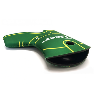 カスタムロゴクリエイティブビール缶ボトルホルダーカウボーイブーツデザインネオプレン断熱クーラースリーブバープロモーション用 - Product Image 5