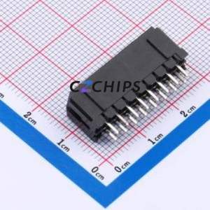 W300121KC-16PB2123 Wire-to-Board Pin Header Through hole Component THT,P=3mm Connector 2x8P 3mm Through Hole Micro-Fit MX 3.0 - Product Image 2