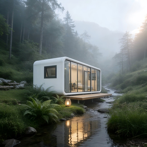 2026 Maison Modulaire Préfabriquée de Haute Qualité, Cabine Mobile Apple, Villa de Resort, Sûre et Robuste, en Panneaux Sandwich d'Acier, Moderne - Product Image 5