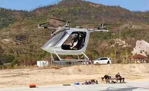 水曼金山電動VTOL旅客ドローン 1人乗り超軽量航空機 都市型エアモビリティ 20分バッテリー寿命 36km/h - Product Image 5