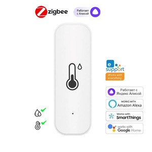 Capteur intelligent de température et d'humidité Ewelink Zigbee 3.0, détecteur de haute précision pour Z2MQTT Home Assistant - Product Image 5
