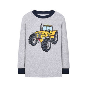 Conjunto de pijamas para niños New Boy Cartoon Kids Conjuntos de ropa Niños Algodón Azul Pijamas Precio de fábrica - Product Image 2