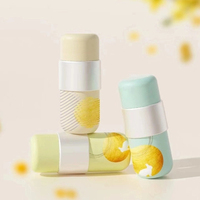 Flacon en verre pour fond de teint liquide 30ML 50ML avec pompe pulvérisatrice PP, estampage à chaud, emballage vide pour soins de la peau et shampoing