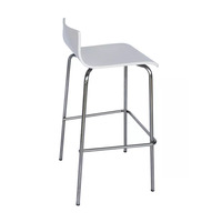 Meubles de bar modernes, tabouret haut en bois plié, chaise arrière de cuisine, comptoir de bar, chaise haute pour table de bar
