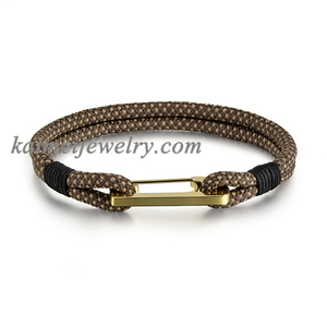 Conceptions classiques De <span class=keywords><strong>Luxe</strong></span> De Mode Pour Hommes <span class=keywords><strong>En</strong></span> <span class=keywords><strong>Cuir</strong></span> Fermoir <span class=keywords><strong>Bracelet</strong></span> 2021 Bijoux <span class=keywords><strong>en</strong></span> gros - Product Image 3