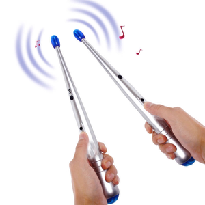 1 Par de <span class=keywords><strong>Baquetas</strong></span> Eléctricas, <span class=keywords><strong>Baquetas</strong></span> de Ritmo, <span class=keywords><strong>Baquetas</strong></span> de Aire, Instrumento de Percusión, <span class=keywords><strong>Baquetas</strong></span> Digitales Portátiles - Product Image 1