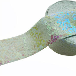 75MM <span class=keywords><strong>banda</strong></span> de borde Sinfonía lentejuelas arco decoración de horquilla de pelo <span class=keywords><strong>banda</strong></span> de Material de zapato ropa - Product Image 5