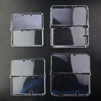 SYYTECH Étui de protection transparent en cristal pour console Nintendo New 3DS XL 3DS LL Accessoires de jeu