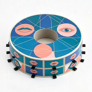 Wholesale Cylindrical Drawer Advent Calendar <b>Box</b> Rigid Cardboard <b>Empty</b> Mystery Blind <b>Box</b> <b>for</b> Jewelry and Beauty Product - Product Image 1