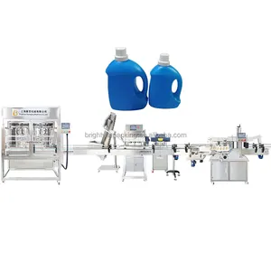 High viscosity liquid Laundry Detergent Hand Sanitizer Automatic Filling Machine Production Line