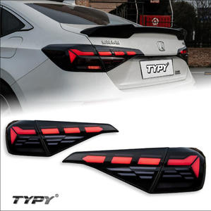 TYPY 2022-2025 for Honda 11th Civic Taillight Assemblies LED Taillights <b>Daytime</b> <b>Running</b> <b>Lights</b> and Sequential Turn Signals - Product Image 1
