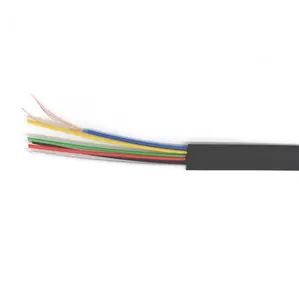 Free sample 6c 26AWG Flat Moludar Telephone Cable for Air Conditioner