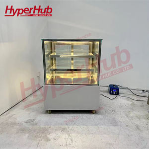 वाणिज्यिक बेकरी केक रेफ्रिजरेटर ग्लास पेस्ट्री चॉकलेट कैबिनेट प्रदर्शन कूलर ऊर्ध्वाधर काउंटर एयर ऑटो डीफ्रॉस्ट एडजस्टेबल - Product Image 4