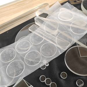 カスタマイズされた<span class=keywords><strong>2</strong></span>-20mm研磨ホウケイ酸ガラスパネル 優れた耐薬品性 450 ° 工業用ホウケイ酸ガラス製サイトグラス - Product Image 2