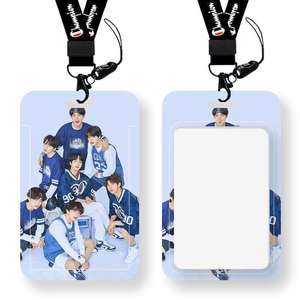 Porta Tessere in Plastica Rigida per Studenti, Lavoratori, Biglietti Autobus, Pass <span class=keywords><strong>Ingresso</strong></span>, con Cordino - Merchandise K-pop Idol - Product Image 2