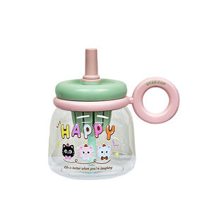 Gourde pour enfant Star Cup avec paille, 350 ml, design cartoon, pour l'école et les activités de plein air - Product Image 1
