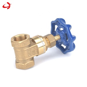 Yuhuan JIDA Iactory BSP NPT เกลียวตัวผู้ตัวเมีย,วาล์วทองเหลืองสำหรับงานหนักมิเตอร์น้ำ PN16 For57-3 - Product Image 6