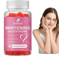 Complément Blanchissant Glutathion Collagène Gummies Produits de Beauté Gummies L-Glutathion Gummies Blanchissants pour la Peau
